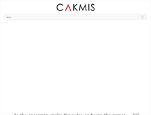Tablet Screenshot of cakmis.com
